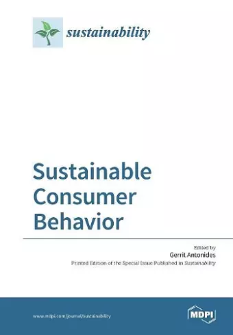 Sustainable Consumer Behavior cover