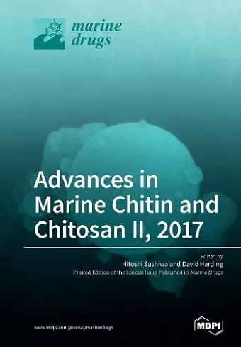 Advances in Marine Chitin and Chitosan II, 2017 cover