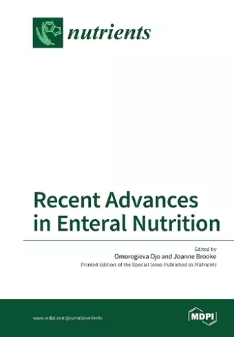 Recent Advances in Enteral Nutrition cover