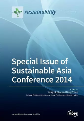 Special Issue of Sustainable Asia Conference 2014 cover