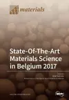 State-Of-The-Art Materials Science in Belgium 2017 cover