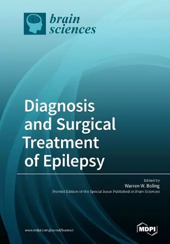 Diagnosis and Surgical Treatment of Epilepsy cover