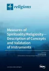 Measures of Spirituality/Religiosity- Description of Concepts and Validation of Instruments cover