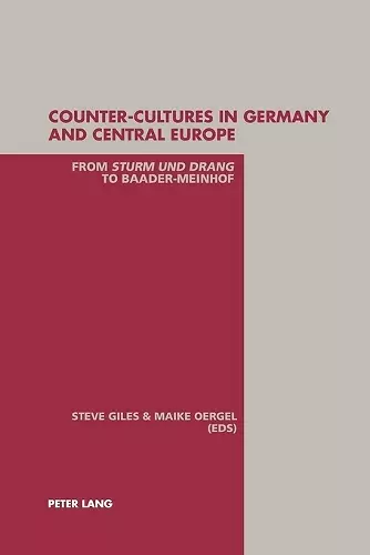 Counter-cultures in Germany and Central Europe cover