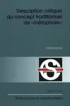 Description Critique Du Concept Traditionnel de «Métaphore» cover