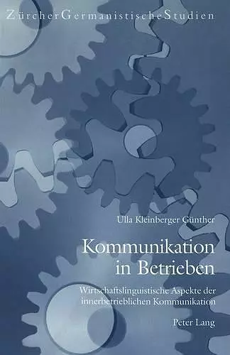 Kommunikation in Betrieben cover