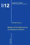 Modes of Co-reference as an Indicator of Genre cover