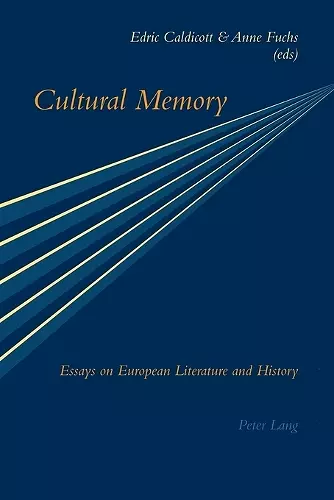Cultural Memory cover