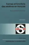 Formes et fonctions des relatives en français cover