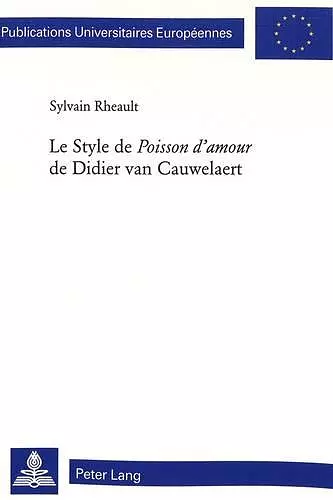 Le Style de «Poisson d'amour» de Didier van Cauwelaert cover