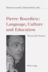 Pierre Bourdieu: Language, Culture and Education cover