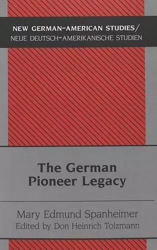 The German Pioneer Legacy cover