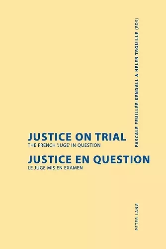 Justice on Trial cover