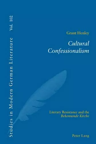 Cultural Confessionalism cover