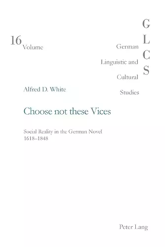 Choose Not These Vices cover