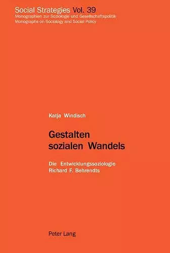 Gestalten Sozialen Wandels cover