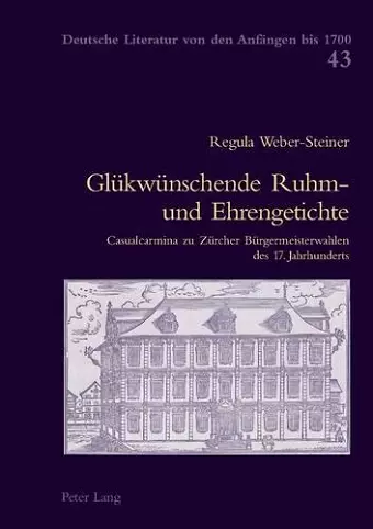 Gluekwuenschende Ruhm- Und Ehrengetichte cover