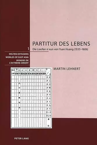 Partitur Des Lebens cover