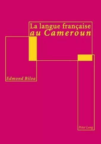 La Langue Française Au Cameroun cover