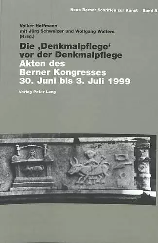 Die 'Denkmalpflege' VOR Der Denkmalpflege cover