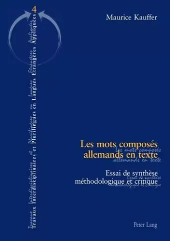 Les Mots Composés Allemands En Texte cover