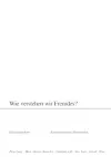 Wie Verstehen Wir Fremdes? cover