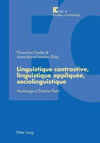 Linguistique Contrastive, Linguistique Appliquée, Sociolinguistique cover