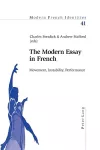 The Modern Essay in French cover