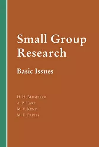 Small Group Research cover