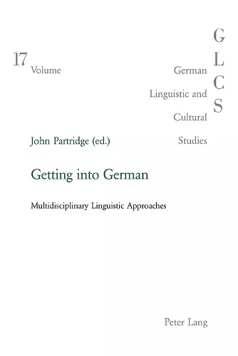 Getting into German cover