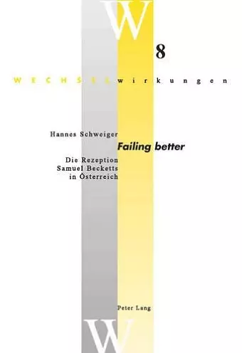 «Failing Better» cover