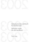 Schweizerisches Jahrbuch Fuer Kirchenrecht. Band 9 (2004)- Annuaire Suisse de Droit Ecclésial. Volume 9 (2004) cover