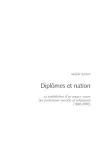 Diplômes Et Nation cover