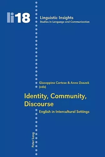 Identity, Community, Discourse cover