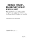 Frontières, Transferts, Échanges Transfrontaliers Et Interculturels cover