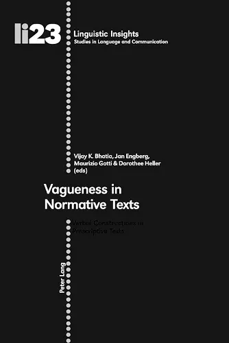 Vagueness in Normative Texts cover