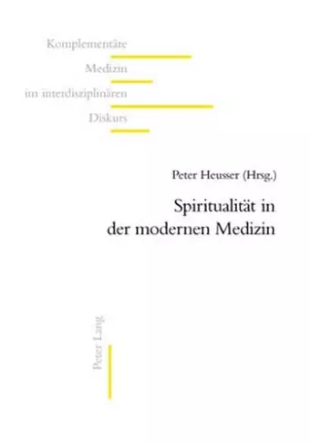 Spiritualitaet in Der Modernen Medizin cover