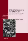 Das Verschwinden Des Erzaehlers cover