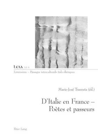 D'Italie En France - Poètes Et Passeurs cover