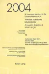 Schweizer Jahrbuch Fuer Musikwissenschaft- Annales Suisses de Musicologie- Annuario Svizzero Di Musicologia cover