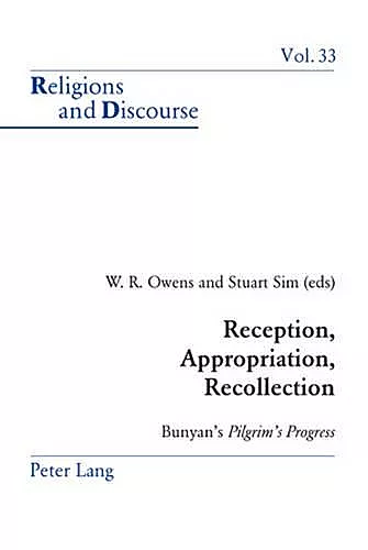 Reception, Appropriation, Recollection cover