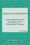 Aquinas on Simplicity cover