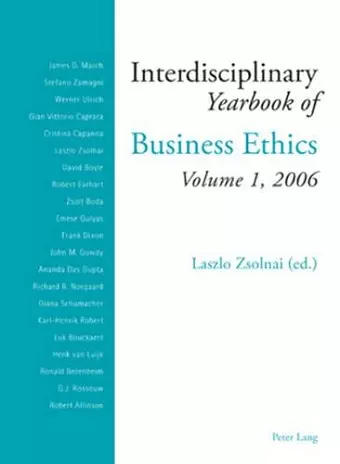 Interdisciplinary Yearbook of Business Ethics cover