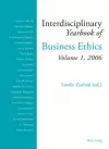 Interdisciplinary Yearbook of Business Ethics cover