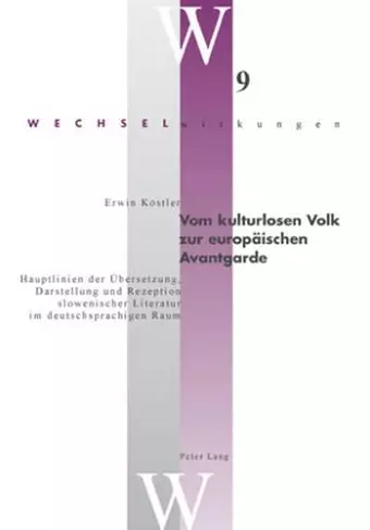 Vom Kulturlosen Volk Zur Europaeischen Avantgarde cover