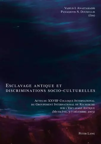 Esclavage antique et discriminations socio-culturelles cover
