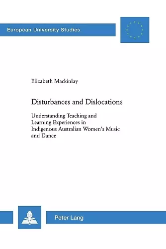 Disturbances and Dislocations cover