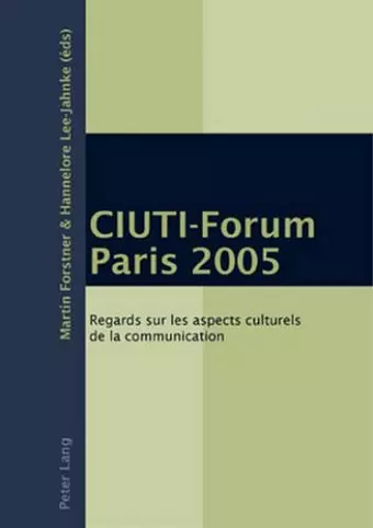 Ciuti-Forum Paris 2005 cover