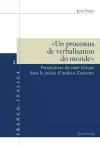 « Un Processus de Verbalisation Du Monde » cover