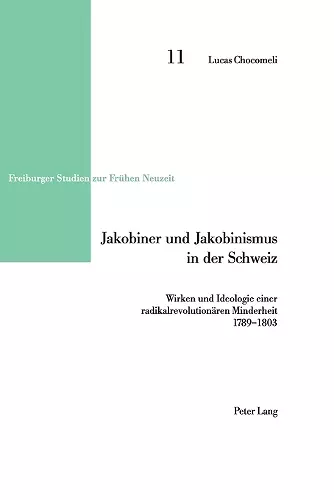 Jakobiner und Jakobinismus in der Schweiz cover